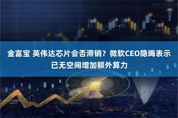 金富宝 英伟达芯片会否滞销？微软CEO隐晦表示已无空间增加额外算力